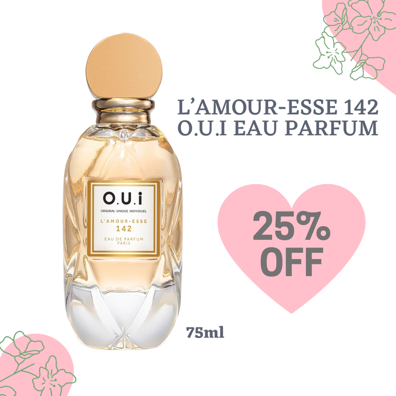 O.I.U L’Amour-Esse 142: A Essência da Feminilidade Livre e Sofisticada: Parfum Feminino 75ml