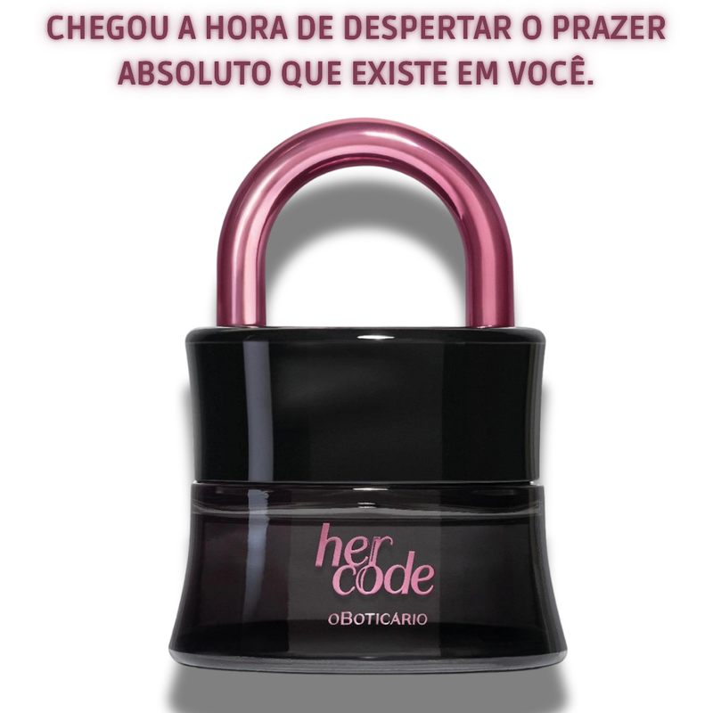 Her Code Touch Eau de Parfum 50ml - Desperte Seu Prazer Através do Toque
