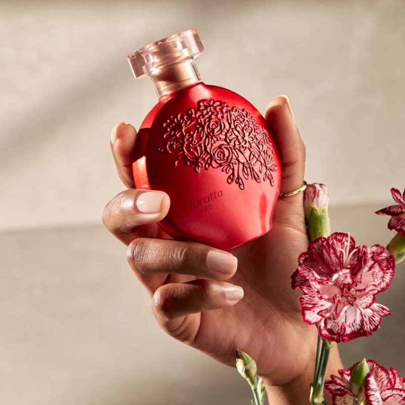 Floratta Red Desodorante Colônia 75ml - Feminilidade e Romance em Cada Borrifada!