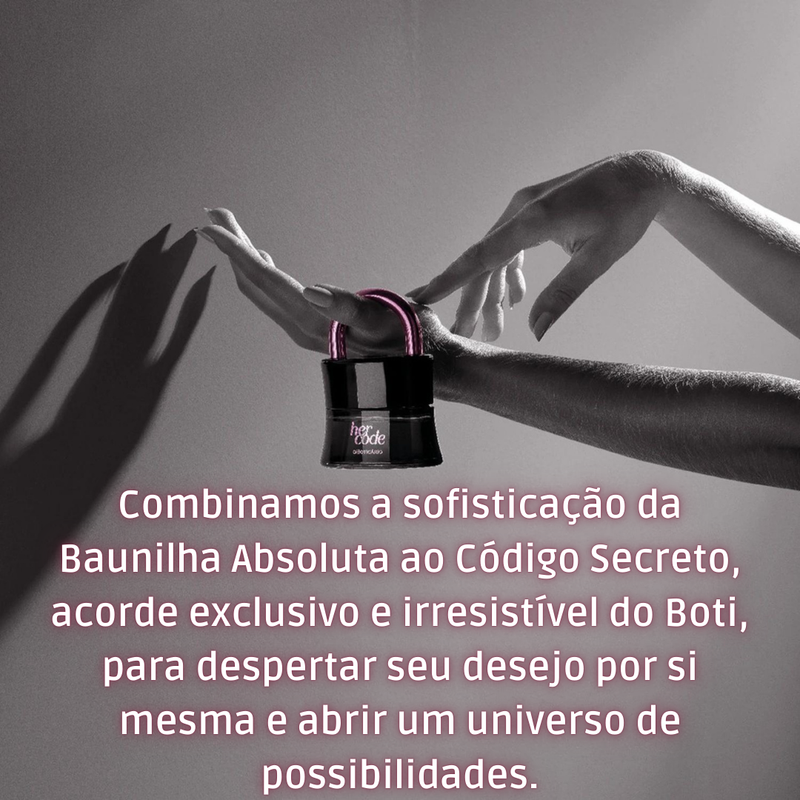 Her Code Touch Eau de Parfum 50ml - Desperte Seu Prazer Através do Toque