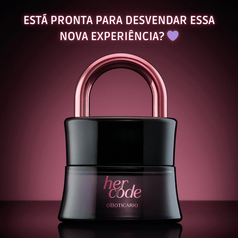 Her Code Touch Eau de Parfum 50ml - Desperte Seu Prazer Através do Toque