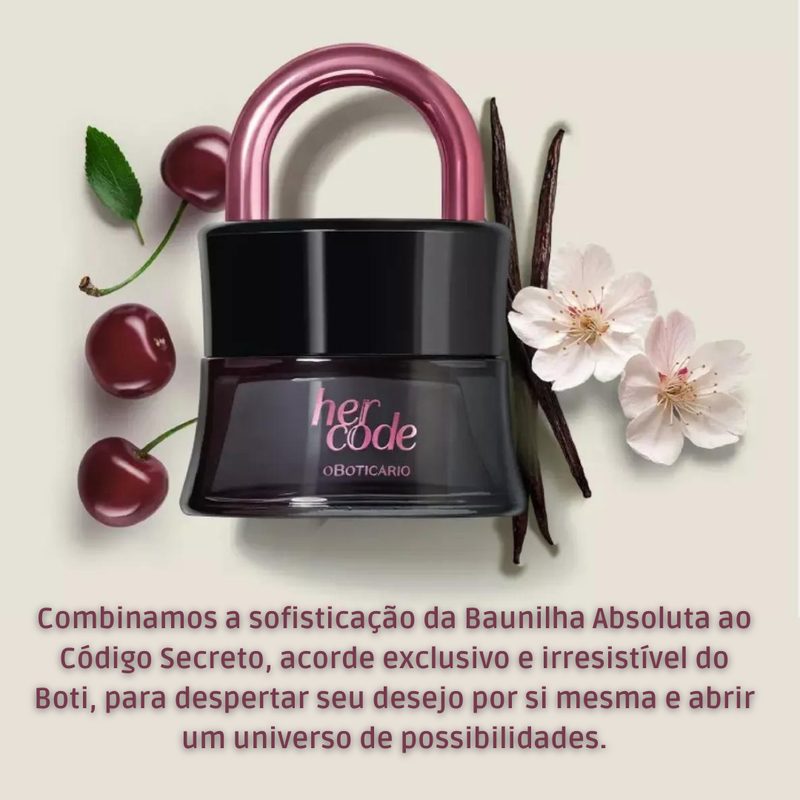Her Code Touch Eau de Parfum 50ml - Desperte Seu Prazer Através do Toque